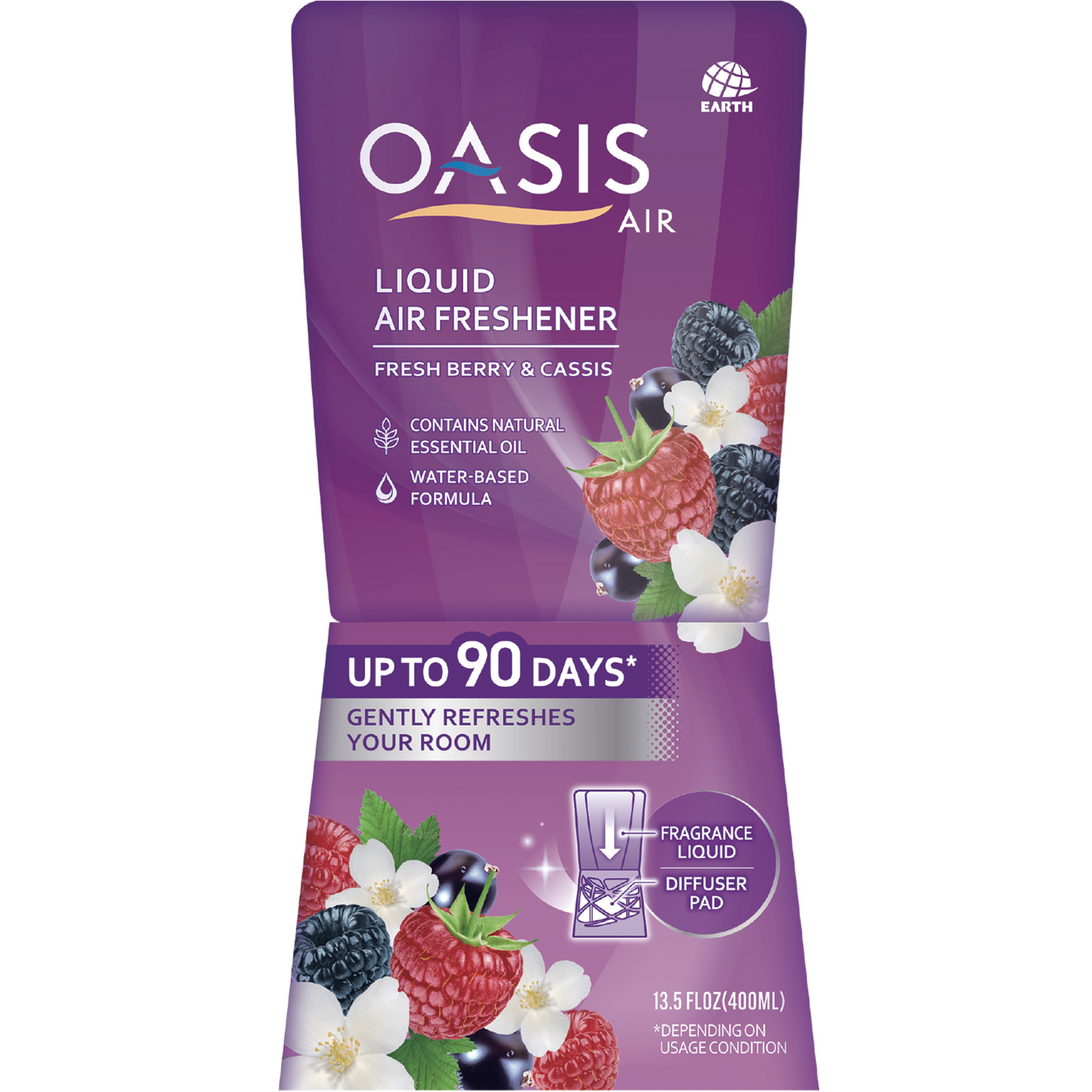Oasis Air Liquid Air Freshener - Fresh Berry & Cassis